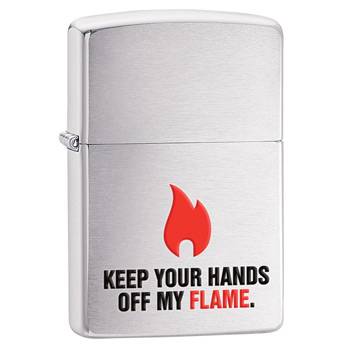 яЗажигалка Zippo 28649 Keep your Brushed Chrome