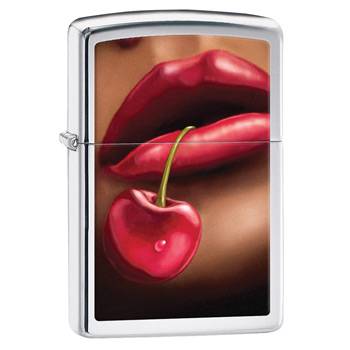 яЗажигалка Zippo 28655 Cherry Lips High Polish Chrome