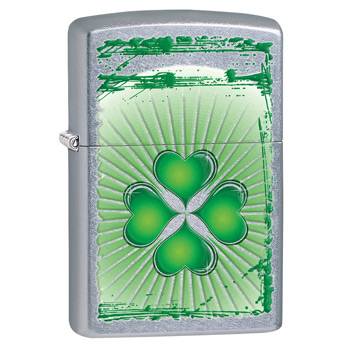 яЗажигалка"ZIPPO" 28659 CLOVER STREET CHROME