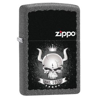 яЗажигалка Zippo 28660 Skull Crown Iron Stone