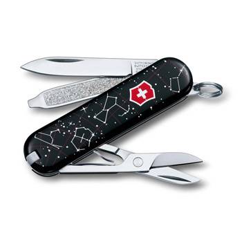 яНож-брелок Victorinox 0.6223.L1503 Classiс "Star Light Star Bright" 58мм