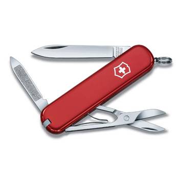 Нож-брелок Victorinox 0.6503 Ambassador, 74 мм, красный