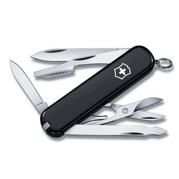 Нож-брелок Victorinox 0.6603.3 Executive, 74 мм, чёрный