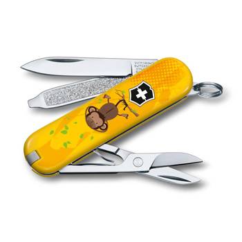 яНож-брелок Victorinox 0.6223.L1607 Classic "3 Wise Monkeys" 58мм