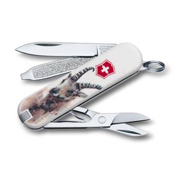 яНож-брелок Victorinox 0.6223.L1610 Classic "Capricorn" 58мм