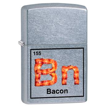 яЗажигалка Zippo 29070 Bacon Street Chrome