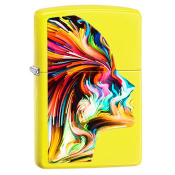яЗажигалка Zippo 29083 Neon Yellow