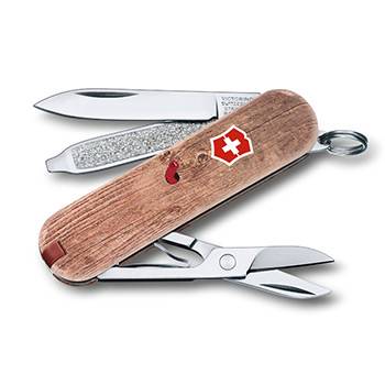 яНож-брелок Victorinox 0.6223.L1706 Classic "Woodworm" 58мм