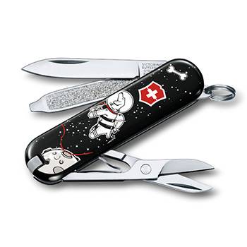 яНож-брелок Victorinox 0.6223.L1707 Classic "Space Walk" 58мм