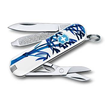 яНож-брелок Victorinox 0.6223.L1708 Classic "The Giant Panda" 58мм