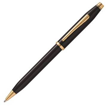 Шариковая ручка Cross Century II Black lacquer (412WG-1)