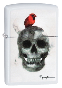 яЗажигалка Zippo 29644 Spazuk White Matte
