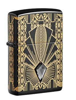Зажигалка Zippo 49502 Коллекционная модель 2021 с покрытием High Polish Black
