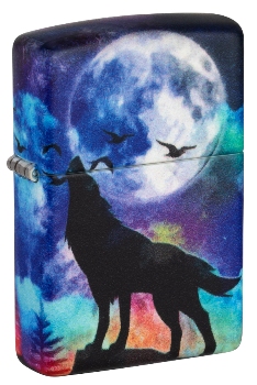 Зажигалка Zippo 49683 Wolf Design с покрытием 540 Matte