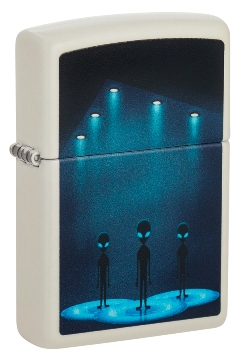 Зажигалка Zippo 49487 Mountain Design с покрытием Glow In The Dark Green