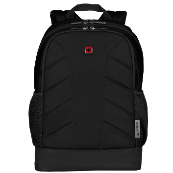 Рюкзак Wenger 610202 Quadma с отделением для ноутбука 16", черный, 33 x 17 x 43 см, 22л
